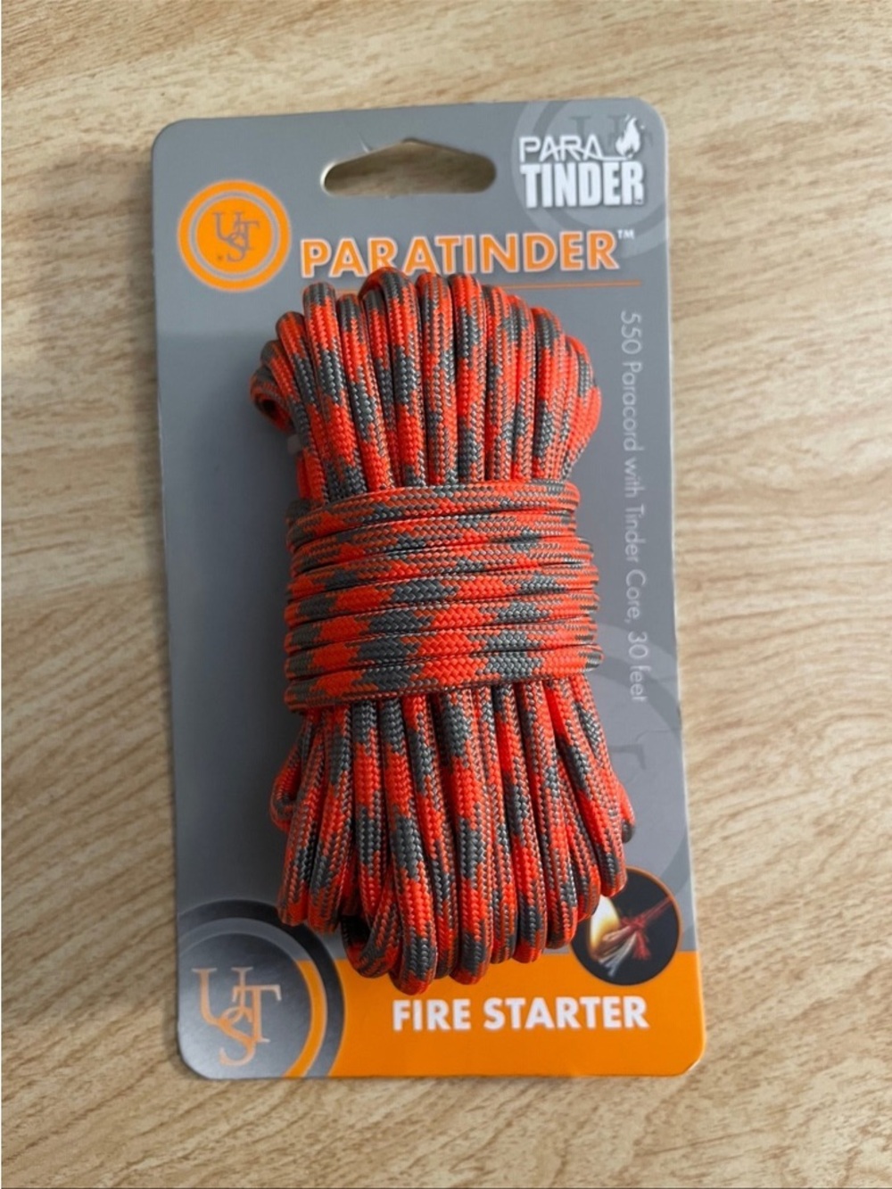 ParaTinder Fire Starter Paracord